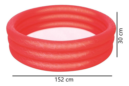 Alberca Inflable Redonda Bestway 51026 De 152 X 30 Cm 282 L