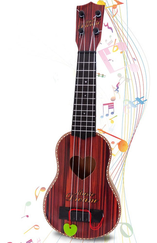 Ukelele De Juguete Musical Para Nios Y Nias De 17 Pulgadas,