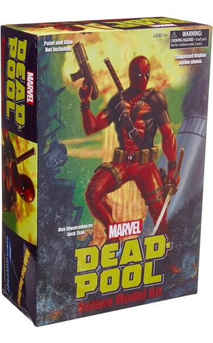 Figura Juguete Kit Armable Deadpool Deluxe Model