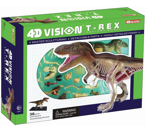 Material Didactico - Dinosaurio T-rex - Vision 4d Tedco