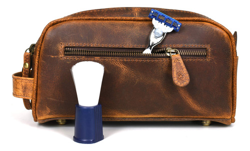 Bolsa De Viaje Para Artículos De Aseo Aaron Leather Goods Pr