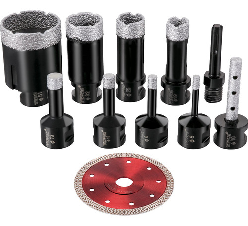 Brocas De Diamante  Kit De Sierra Perforadora  Para Baldosas