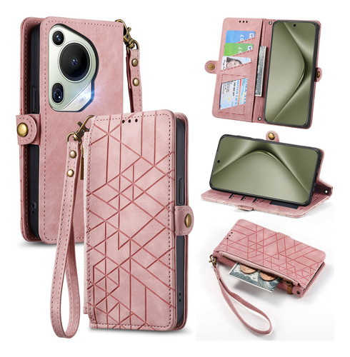 Funda De Piel Tipo Cartera Para Honor X8c X8b X8a
