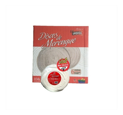 Disco De Merengue Urquiza (bulto 6un X 190gs)