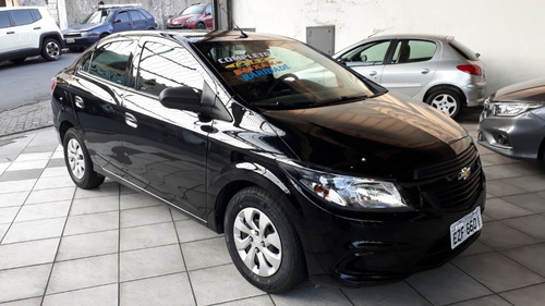 Imagem 3 de 10 de Gm Prisma 1.0 Joy E 67.600 Km 2019 Preto