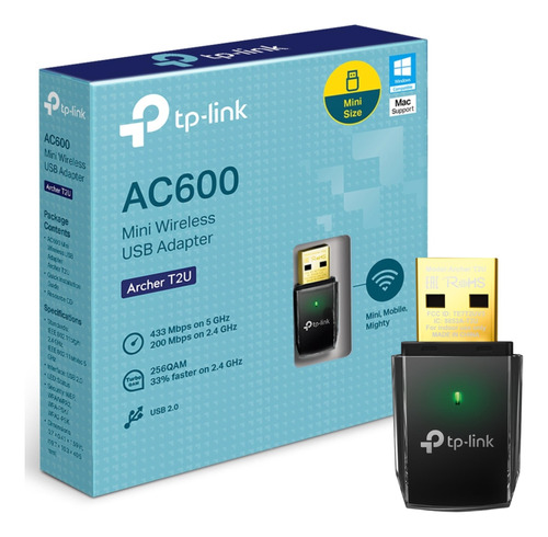 Adaptador Inalámbrico Usb Tp-link Archer T2u Dual Wifi Sgi