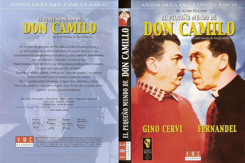 Don Camilo - Fernandel - Coleccion Completa - 5 Dvds