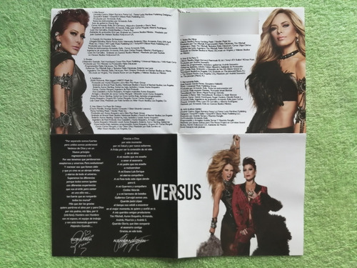Eam Cd Alejandra Guzman & Gloria Trevi Versus 2017 + Remix