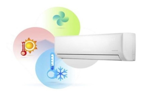 Aire Acondicionado Split 2600fg Frio Calor Kanjihome 220v