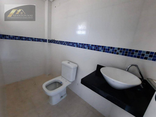 Imagem 8 de 15 de Apartamento Com 3 Dormitórios À Venda, 120 M² Por R$ 669.000,00 - Canto Do Forte - Praia Grande/sp - Ap3025