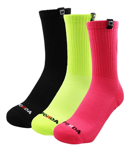 Calcetines Fluor Pack 3 Diseño 2