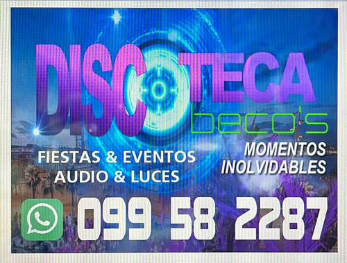 Imagen 7 de 7 de Dj. Profesional Fiestas & Eventos Discoteca Audio & Luces