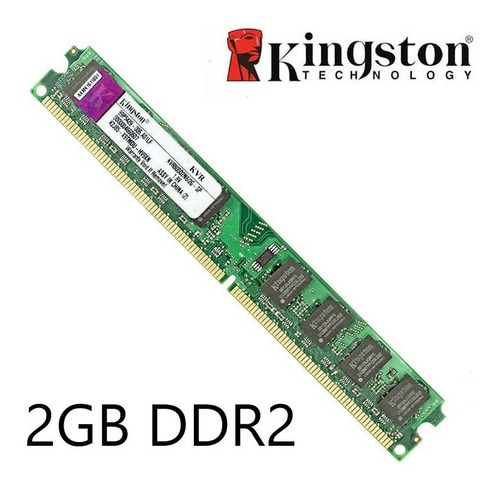 Imagen 1 de 2 de Memoria Kingston 2gb Ddr2 800  Compatible 667 / 533 Nuevas