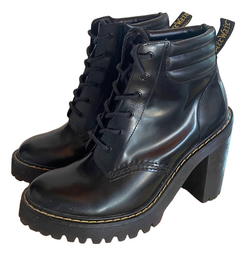 Dr. Martens Persephone Cuero 37,5 Bota Originales Impecables (Usado)