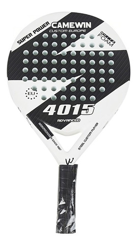 Imagen 2 de 5 de Pala Padel Carbono Híbrido 38mm Con Bolso Deporte Playa