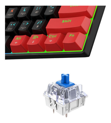 Teclado Para Juegos Accesorio Portátil Mini Teclado Para