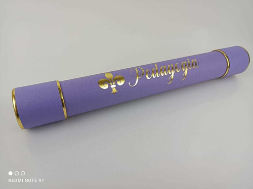 Canudo De Formatura Personalizado Segurança Do Trabalho