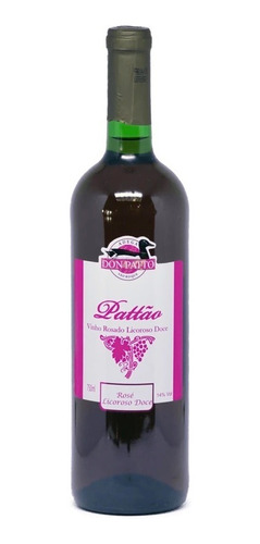 Vinho Rosado Licoroso Doce 750ml - Don Patto