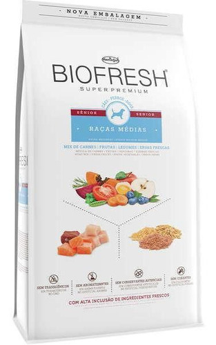 Ração Biofresh Senior Medio 10,1kg