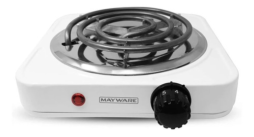 Parrilla Eléctrica Potente Mayware 1 Quemador 5 Niveles