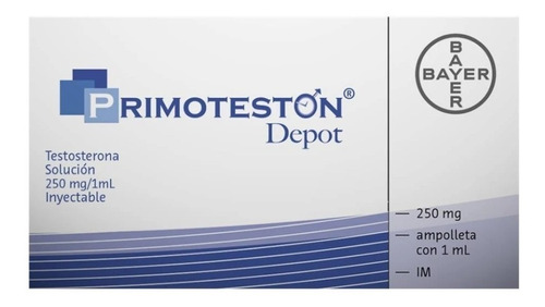 Primotestón Depot Solución 250 Mg / 1 Ml Con 1 Ampolleta