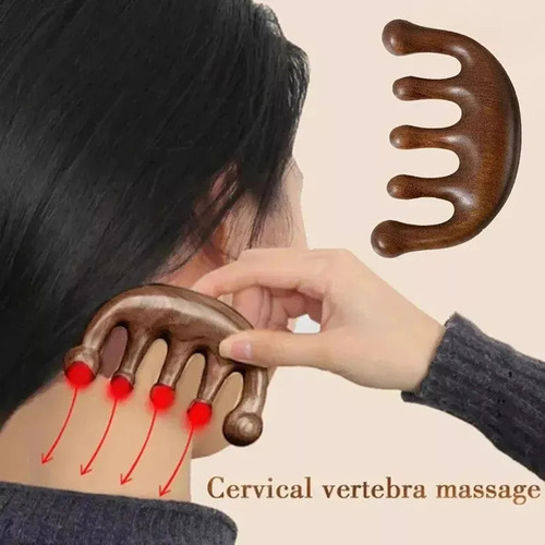 -- Nuevo Peine De Masaje For Cuero Cabelludo Meridian