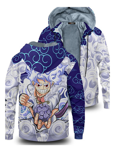 Sudaderas De Felpa Anime One Piece Para Hombre