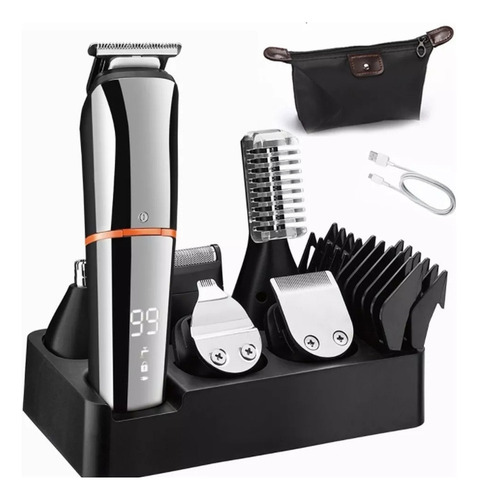 Maquina Para Rasurar Cabello Barba Recargable Inalambrica