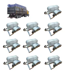 Comprar Kit 10 Cinta Catraca Amarrar Carga Caminhão Carreta 5 Ton 9m no Mercado Livre