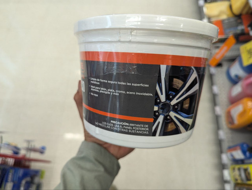 Crema Pulidora Polish Para Metales Pro Elite 1.8 Kg