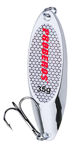 5 Uds Cucharas De Pesca Señuelos Cucharas De Plata 35g