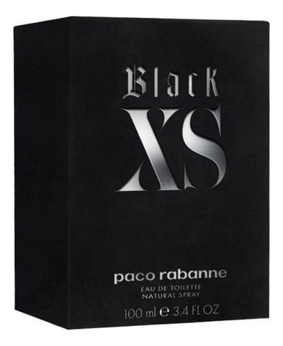 Paco Rabanne Black Xs Original Edt 100 Ml Para Hombre
