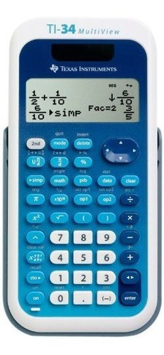 Texas Instruments Ti-34 multiview  calculadora Científica S