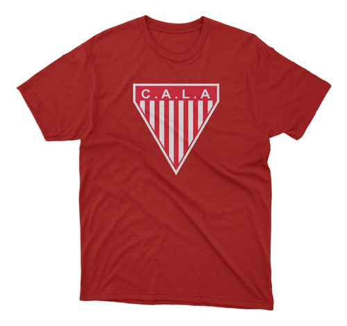 Remera Futbol Los Andes Escudo En El Pecho Roja