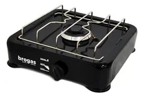 Comprar Anafe 1 Hornalla Gas Natural Negro Brogas Aprobado Enargas