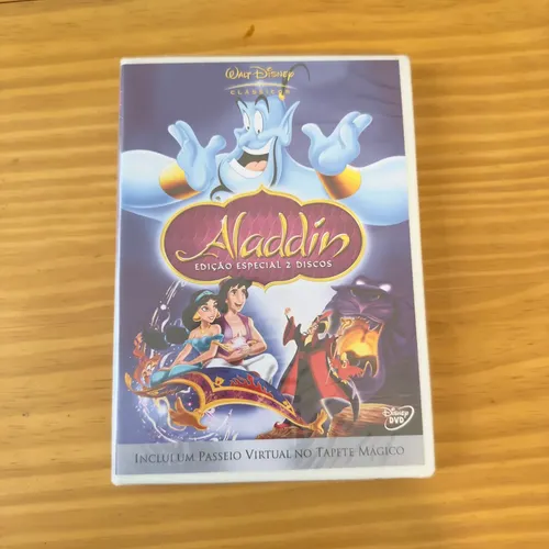 Dvd Aladdin Edicao Especial Disney Original Lacrado | MercadoLivre