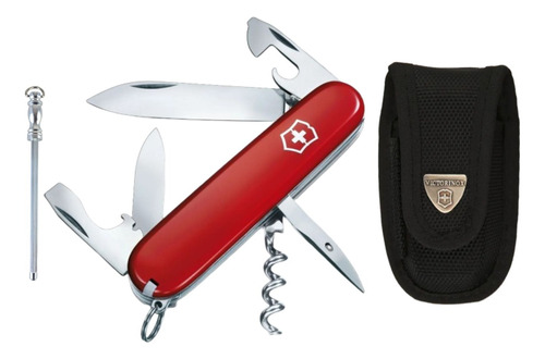 Kit Victorinox Spartan 12 Funciones + Funda Nailon+ Afilador