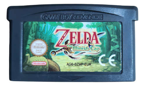 Zelda Minish Cap Gba Nintendo Re-pro Español Ingles