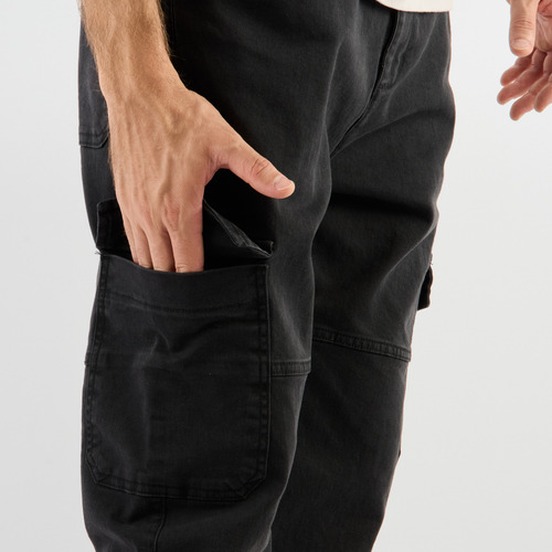 Babucha Hombre Kevingston Cargo Chester Gab Negro