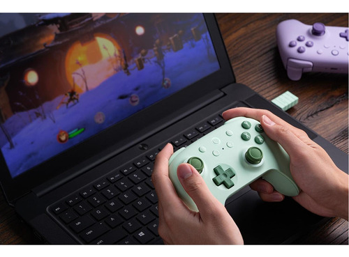 Controlador Inalámbrico 8bitdo Ultimate 2c Verde Para Pc Y