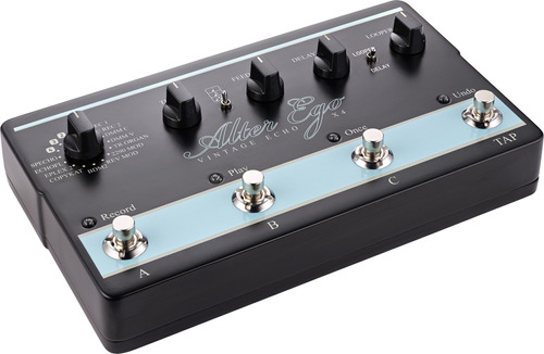 Pedal Tc Electronic Alter Ego X4 - Pedal Alter Ego Cor Preto