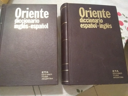 Diccionario Español-ingles/ Inglés-español Oriente