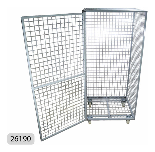 Imagen 2 de 8 de Roll Container Carro Contenedor De Alambre Ruedas Nylon