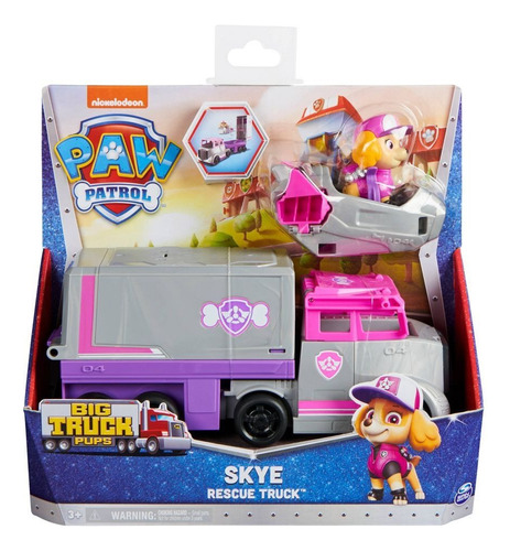 Paw Patrol  Camion Skye Rescue Truck Bunny Toys