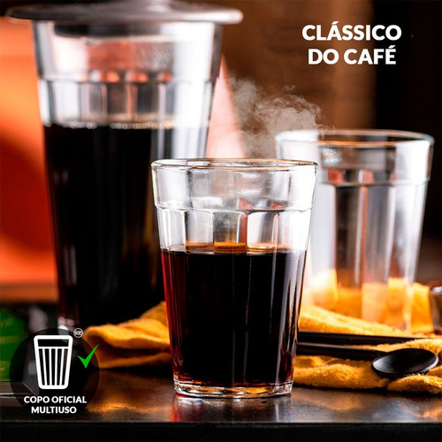 Imagem 7 de 9 de Jogo C/ 12 Copos Americano Simples 190ml Nadir Figueiredo