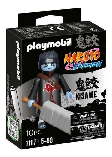 Figura Para Armar Playmobil Naruto Kisame 10 Piezas 3+