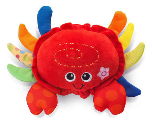 Cangrejo Musical Peluche Con Vibración Para Bebe Winfun