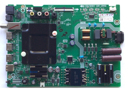 Main Fuente Hisense 298395 Rsag7.820.10808/roh Modelo 43r6g (Usado)