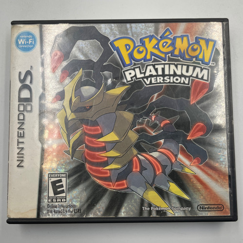 Pokémon Platinum Version Nintendo Ds (leer)