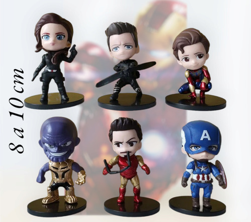 Set Figuras Avengers